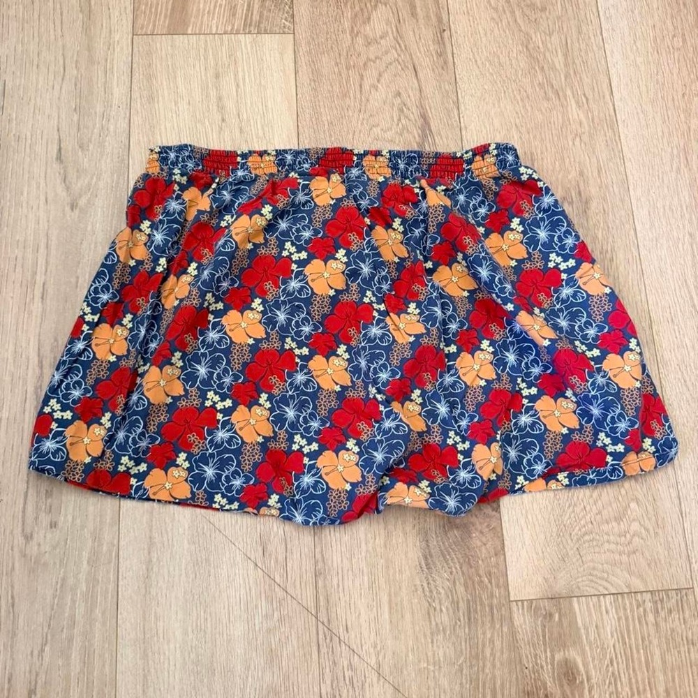 Nordstrom Retro Resortwear Hawaiian Floral Lounge Shorts Boxers